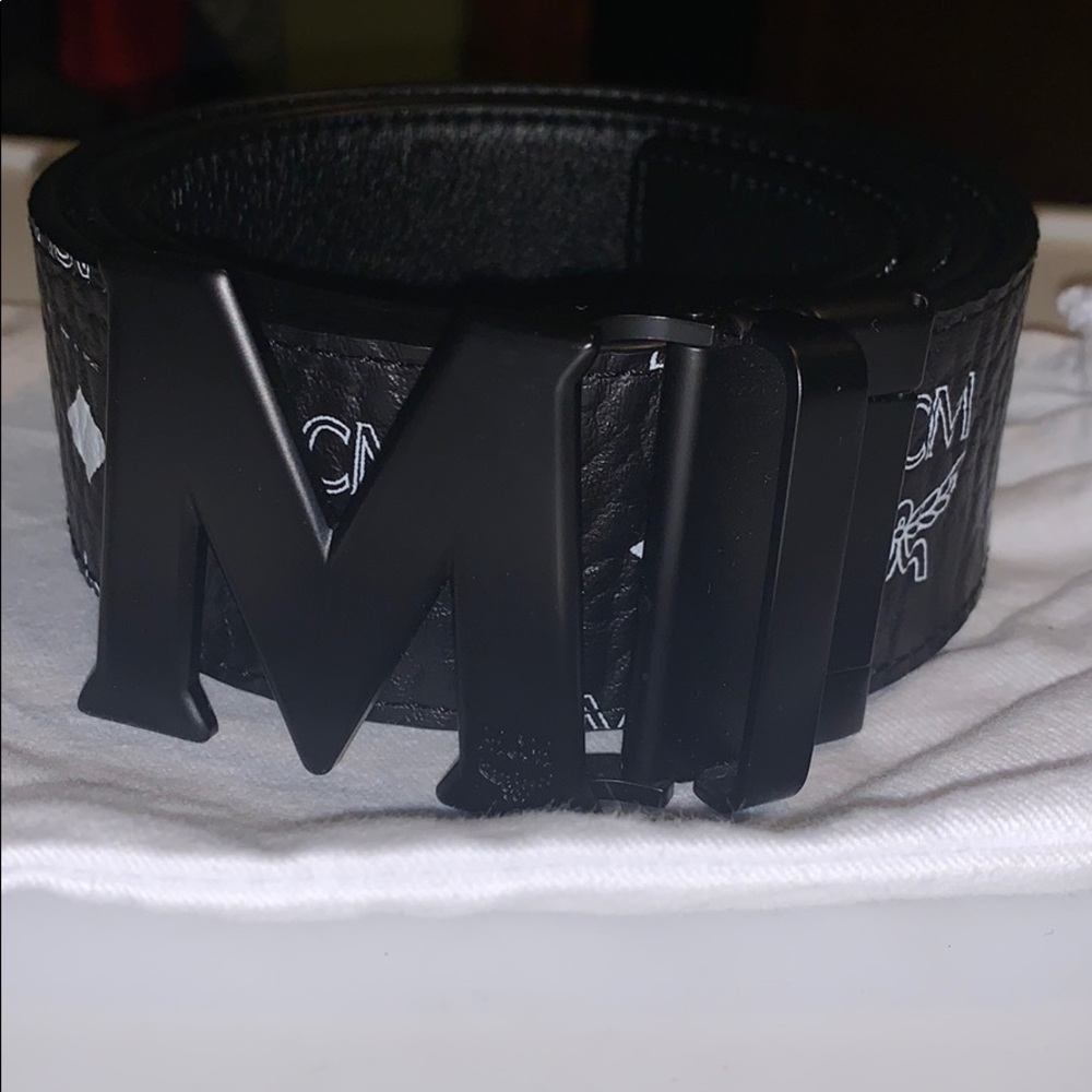 COPY - MCM designer belt